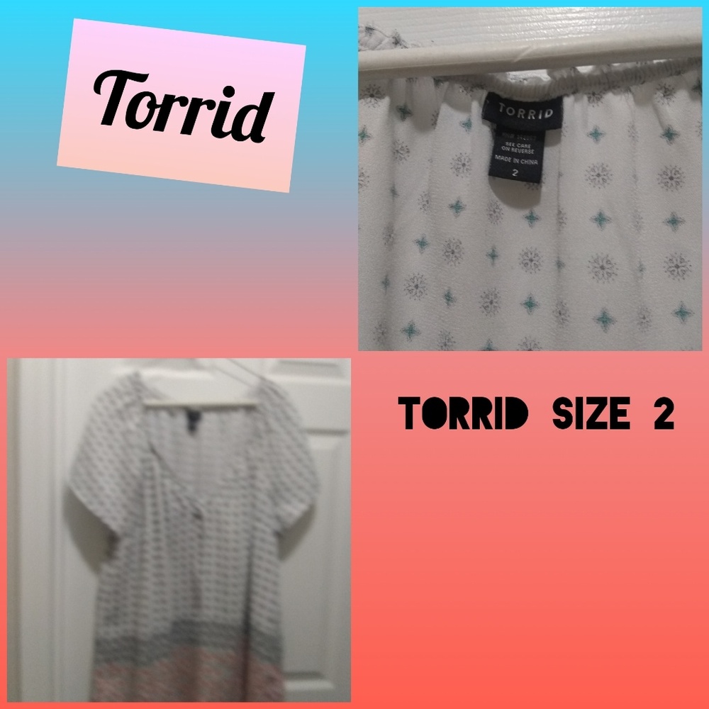 Torrid Size 2 top. Very cute!